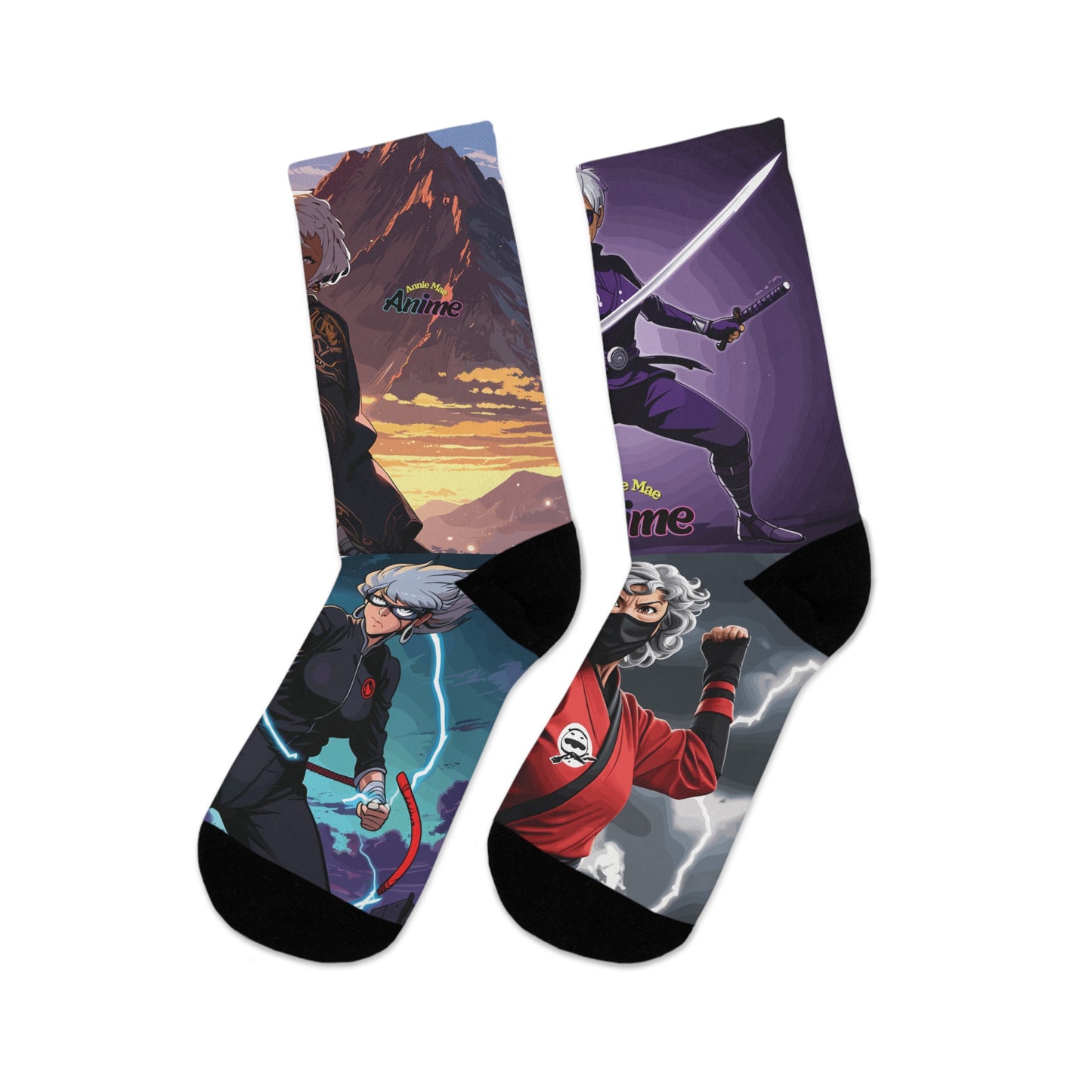 Annie Mae Anime Socks