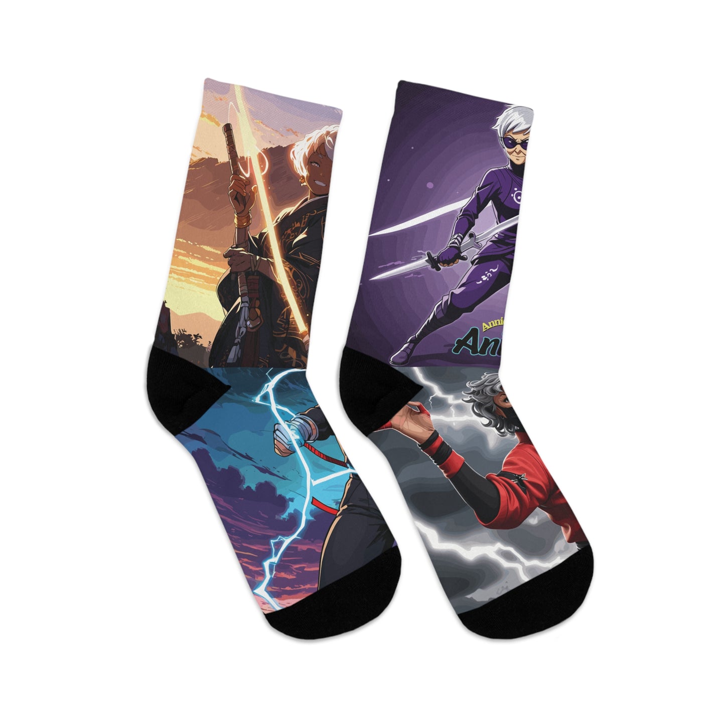Annie Mae Anime Socks