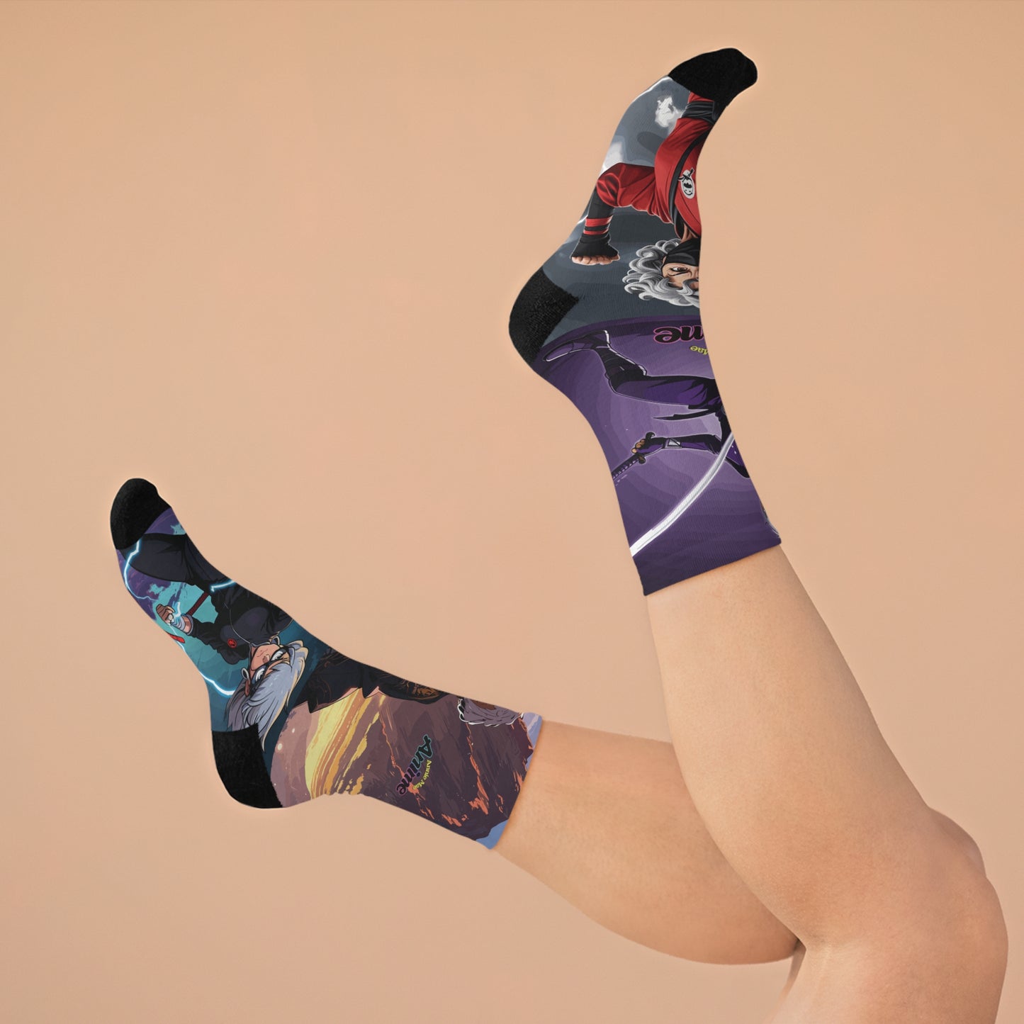 Annie Mae Anime Socks
