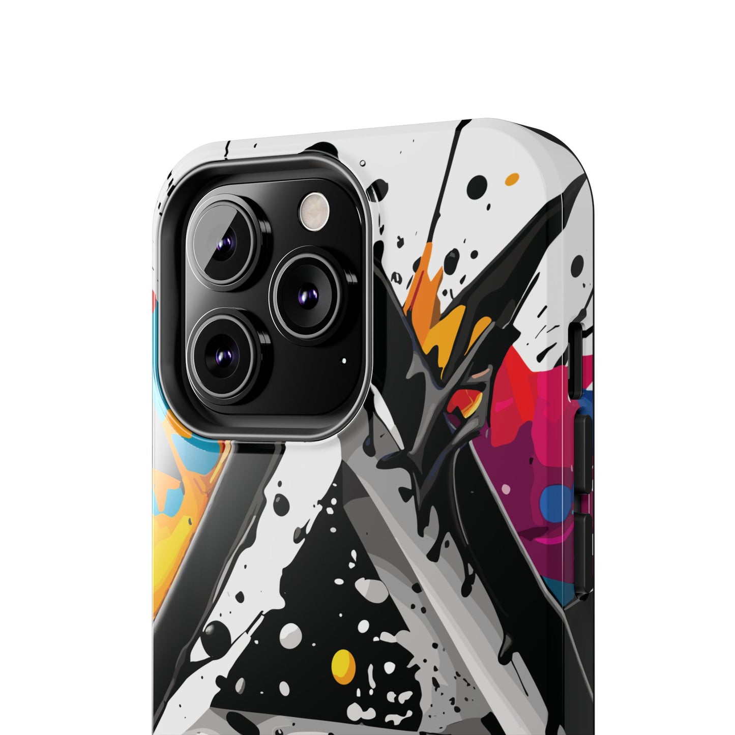 Abstract Triangles Phone Case – Bold, Impact-Resistant Protection