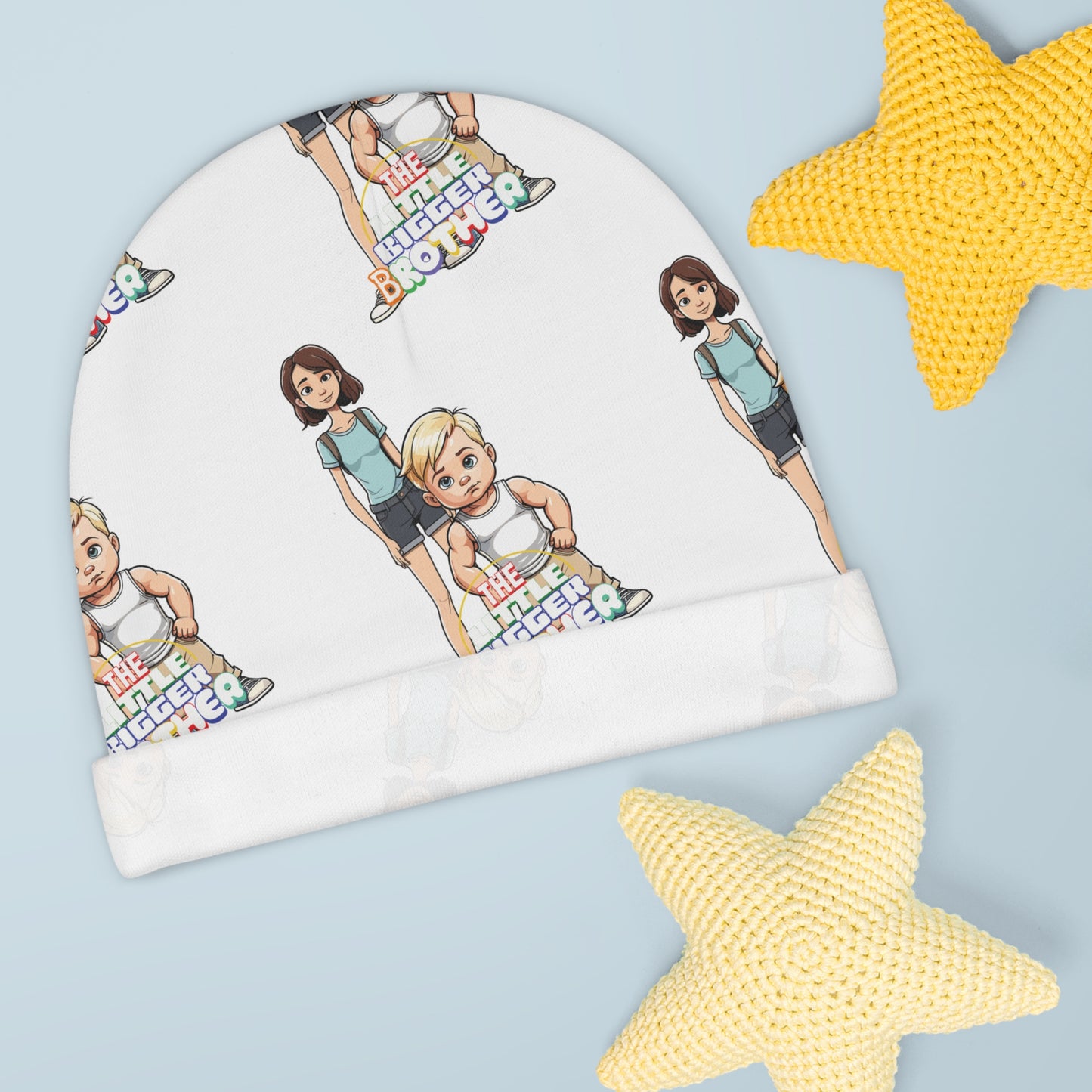 Little Bigger Brothers Baby Beanie – Big Style for Little Heads!