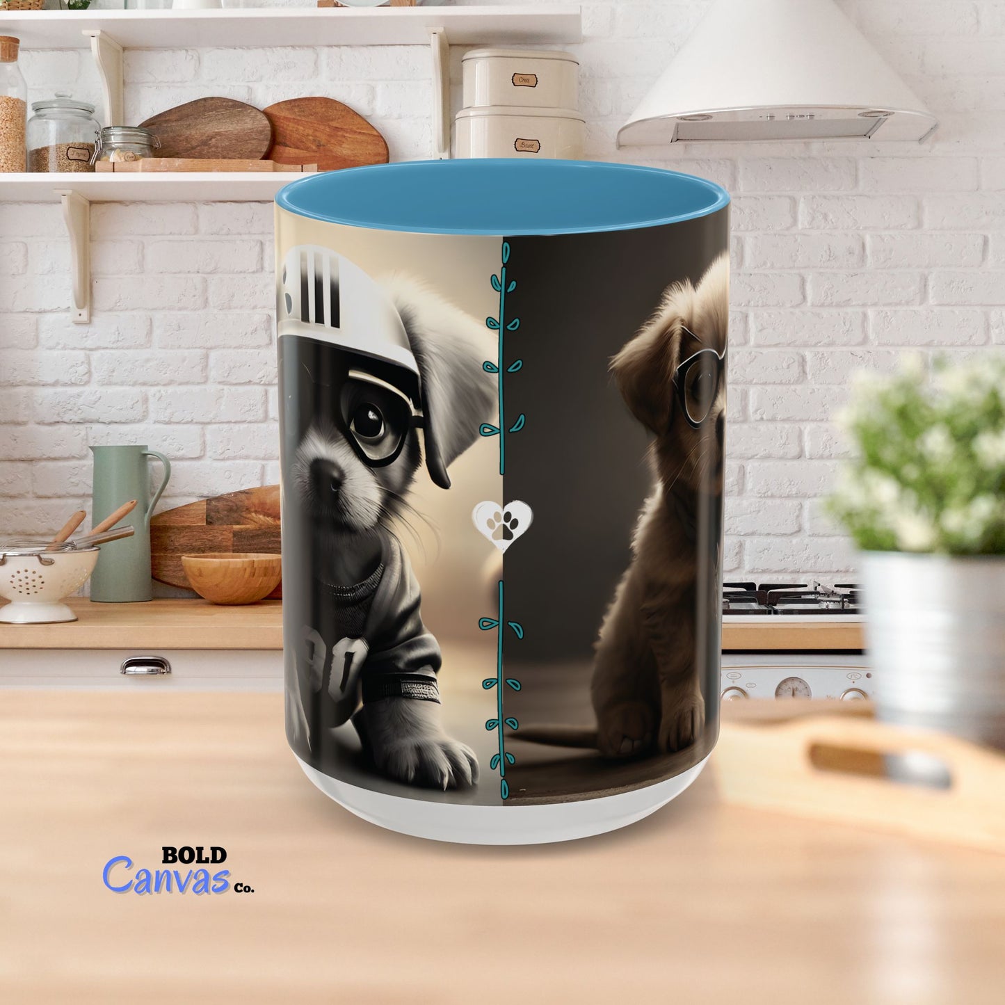 Cuppy Pups Ceramic Mug – Sip with Puppy Love! 🐾☕