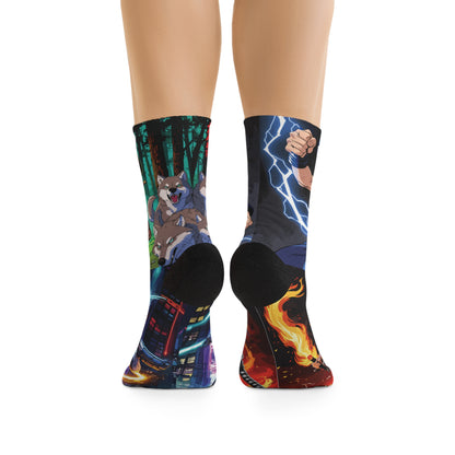 Annie Mae Anime Socks