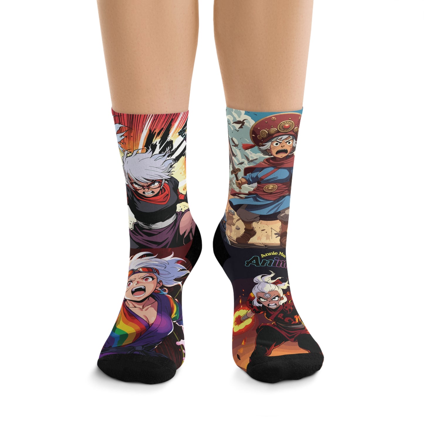 Annie Mae Anime Socks