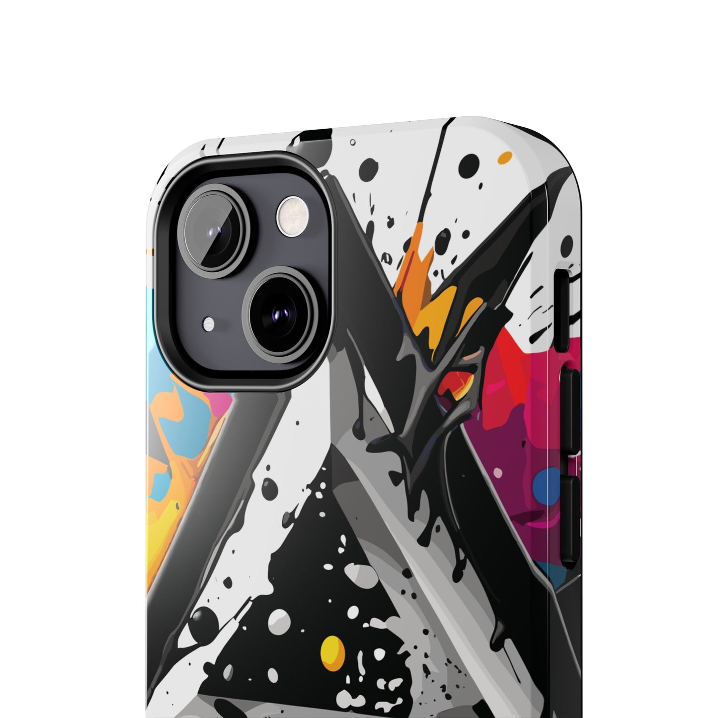 Abstract Triangles Phone Case – Bold, Impact-Resistant Protection