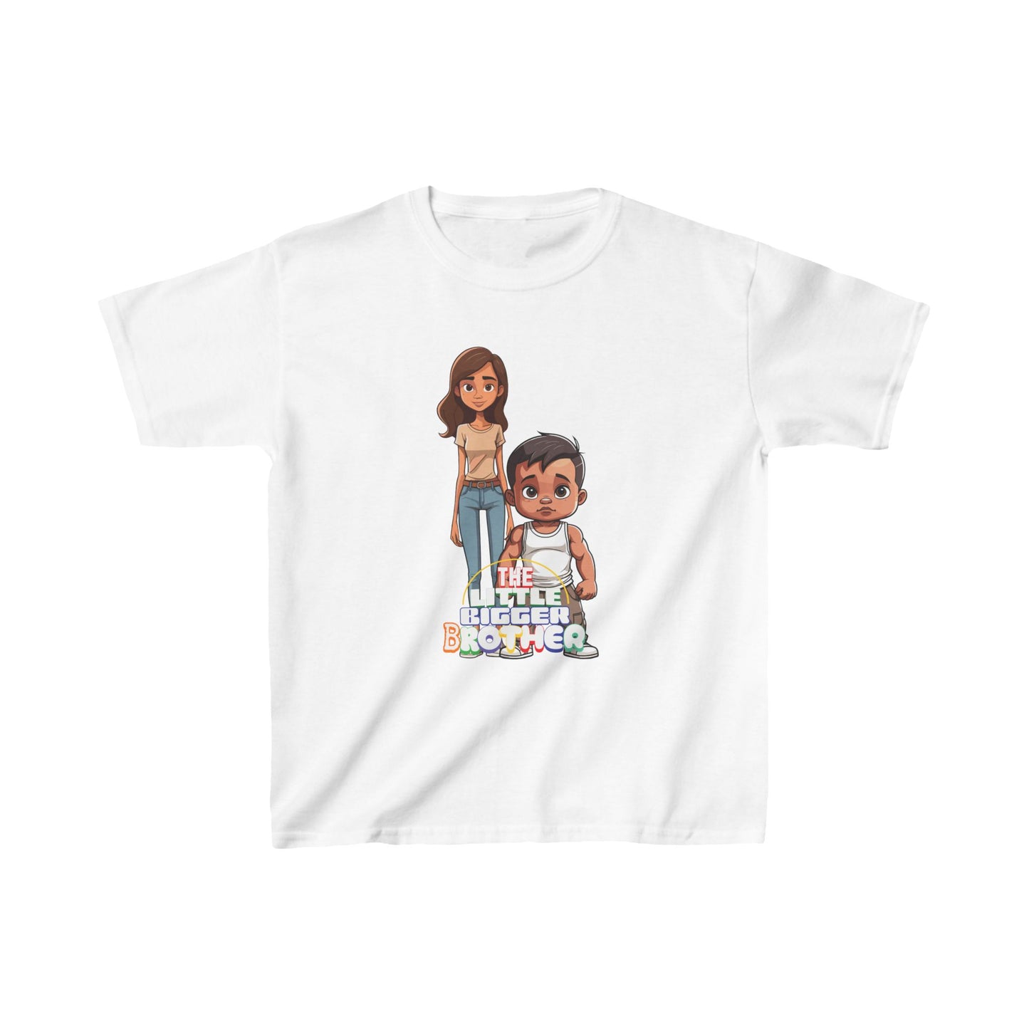 Little Bigger Brother Kids Tee – Big Personality, Big Style!