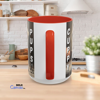 Cuppy Pups Ceramic Mug – Sip with Puppy Love! 🐾☕