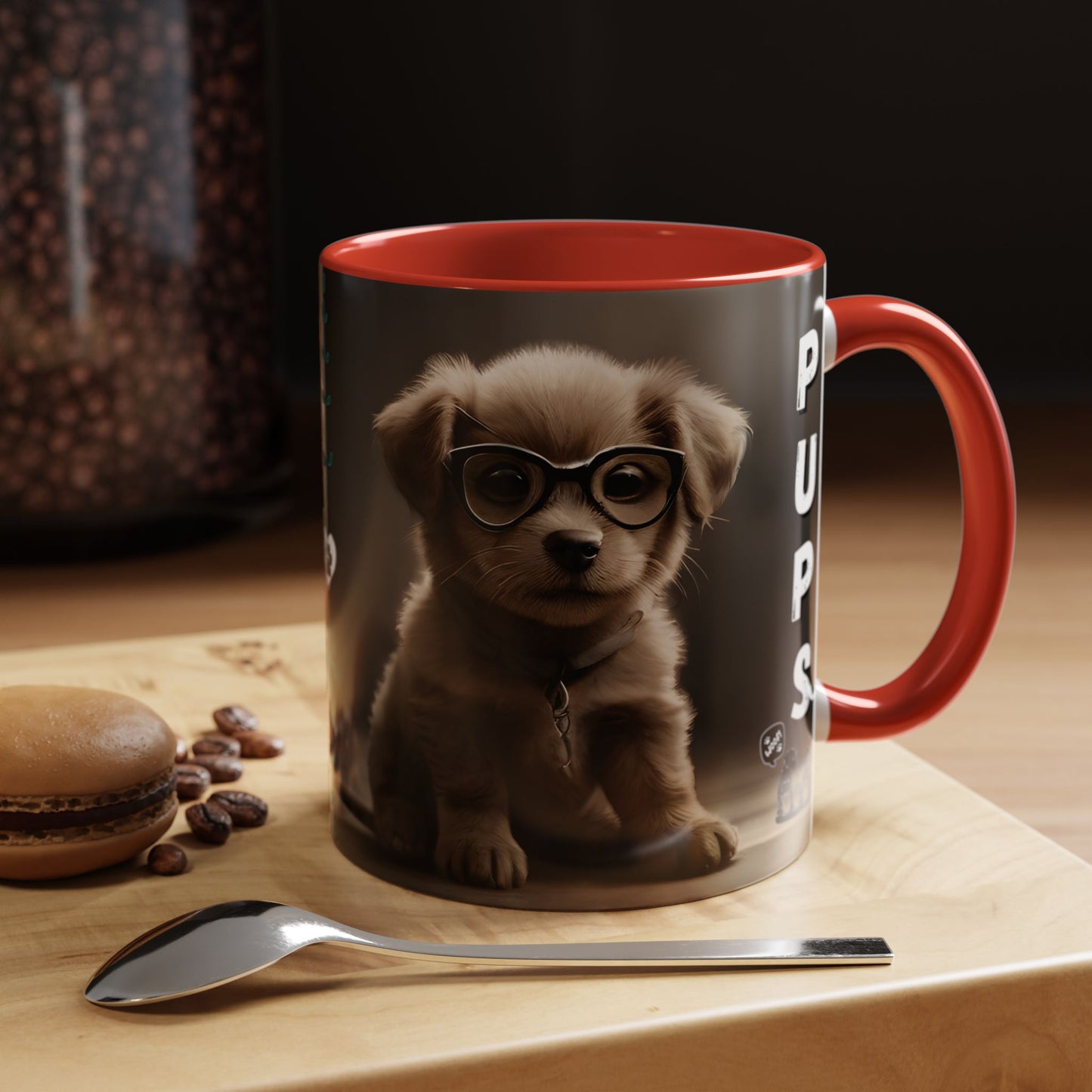 Cuppy Pups Ceramic Mug – Sip with Puppy Love! 🐾☕