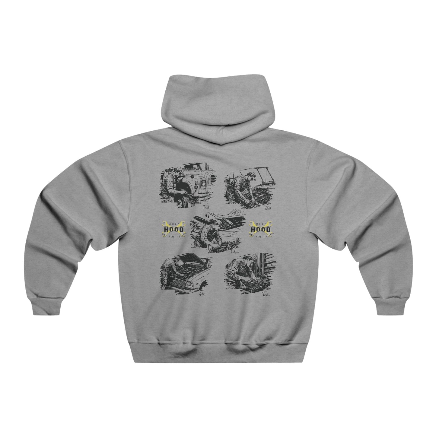 Hood Mechanics "What Hood Are You From?" Hoodie