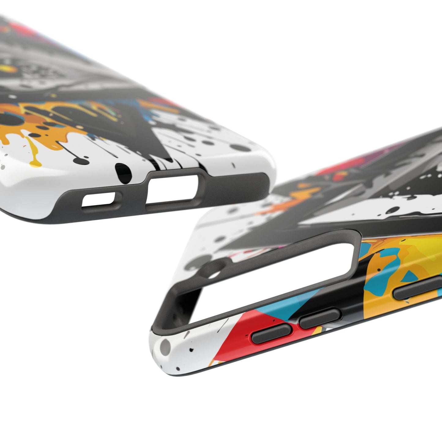 Abstract Triangles Phone Case – Bold, Impact-Resistant Protection