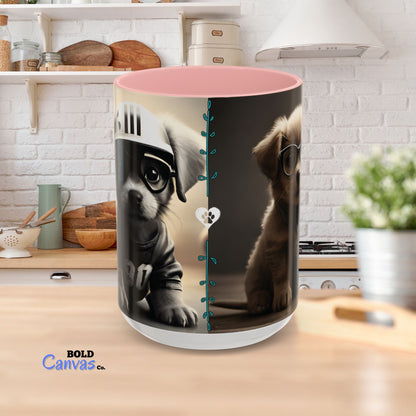 Cuppy Pups Ceramic Mug – Sip with Puppy Love! 🐾☕