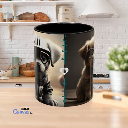 Cuppy Pups Ceramic Mug – Sip with Puppy Love! 🐾☕