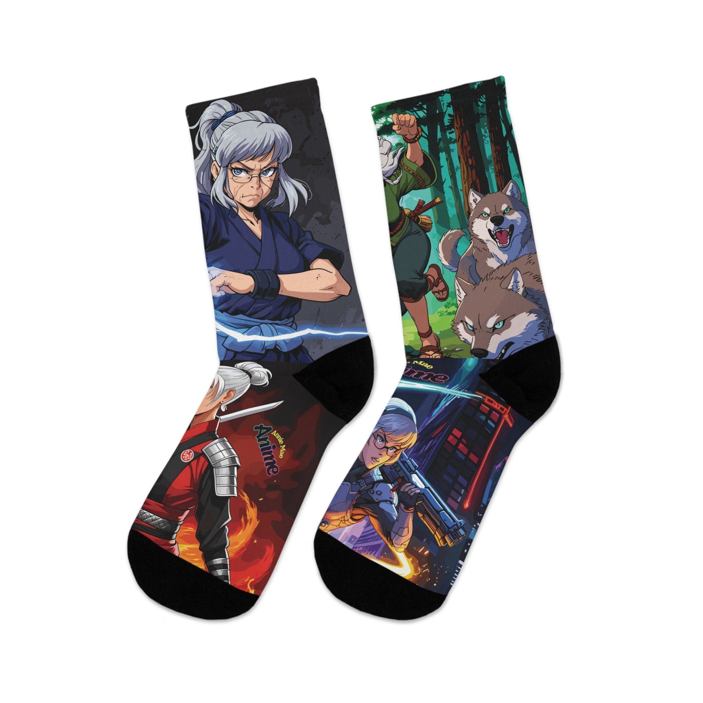 Annie Mae Anime Socks