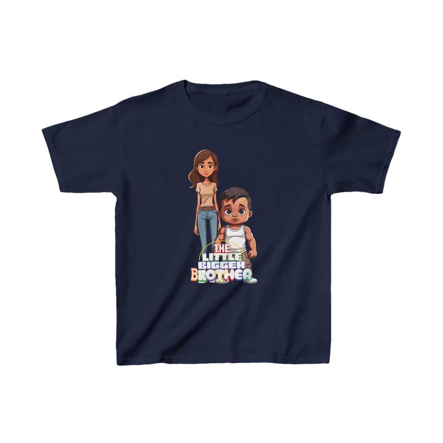 Little Bigger Brother Kids Tee – Big Personality, Big Style!