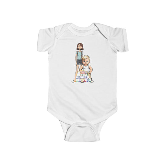 The Little Bigger Brother Infant Body Onesie