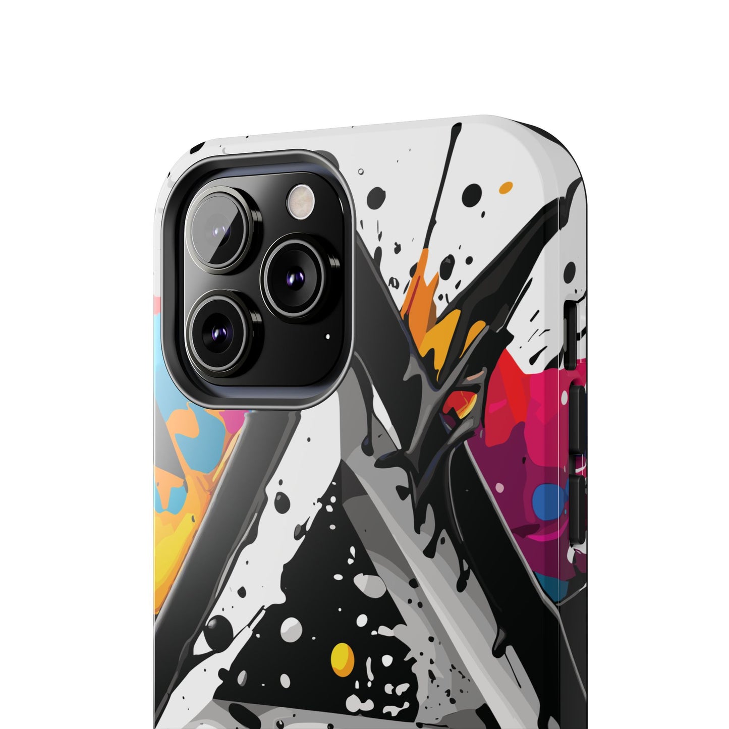 Abstract Triangles Phone Case – Bold, Impact-Resistant Protection