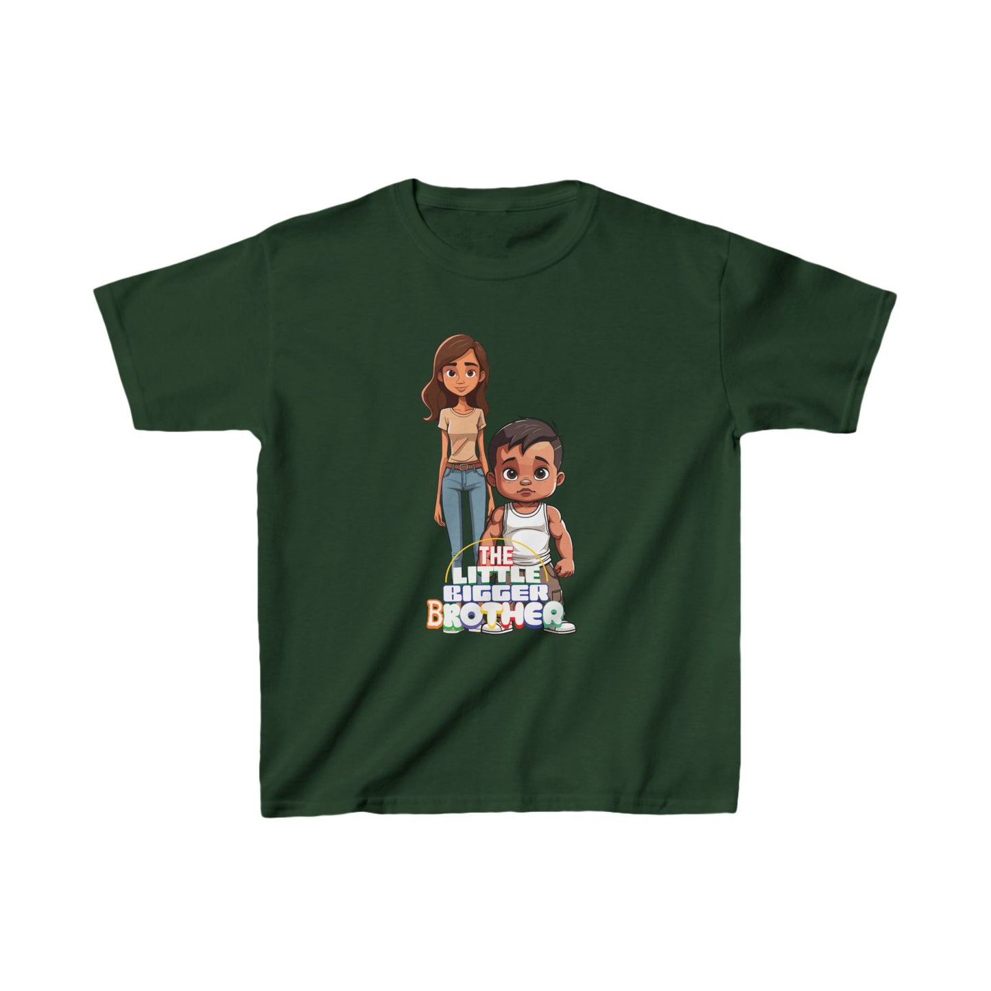 Little Bigger Brother Kids Tee – Big Personality, Big Style!