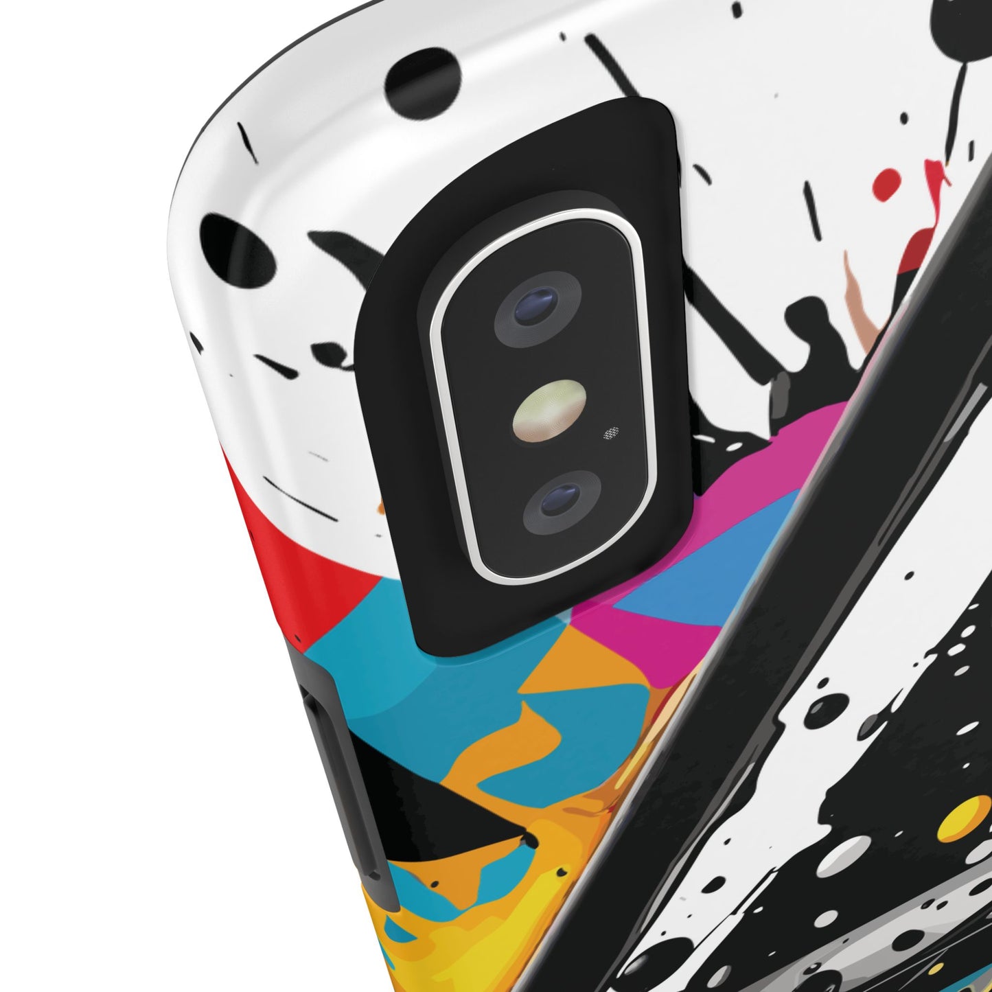 Abstract Triangles Phone Case – Bold, Impact-Resistant Protection