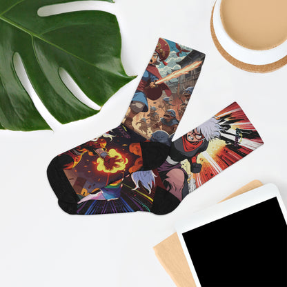 Annie Mae Anime Socks