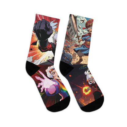 Annie Mae Anime Socks