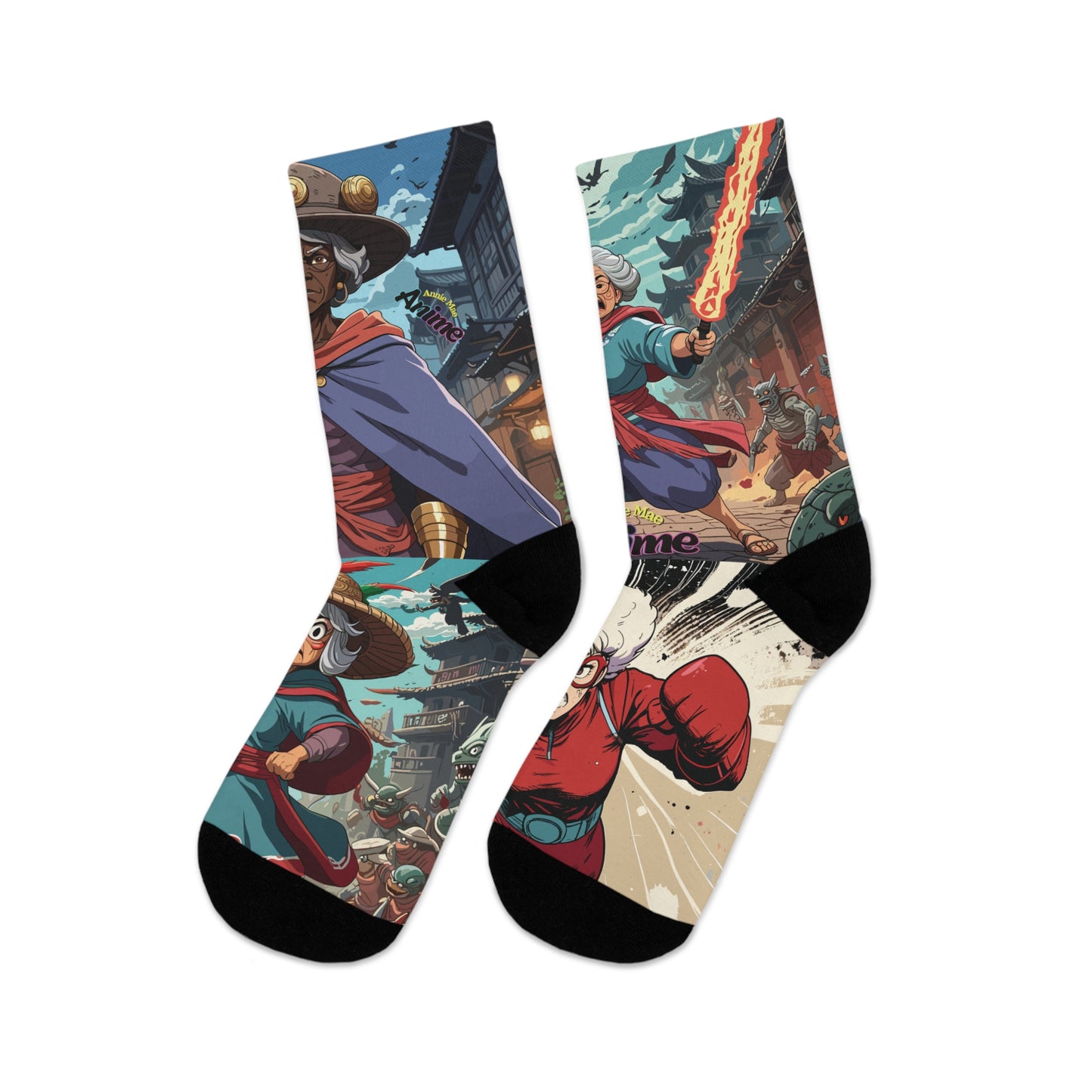 Annie Mae Anime Socks