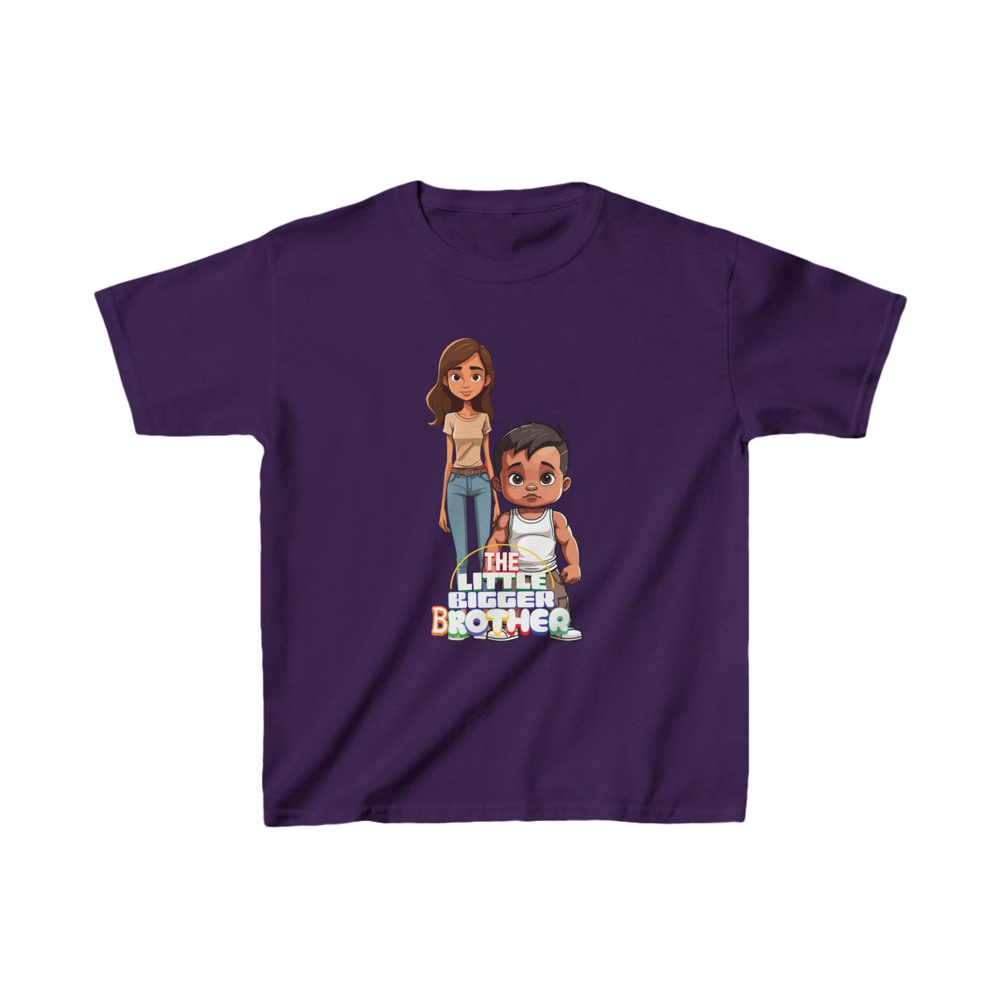 Little Bigger Brother Kids Tee – Big Personality, Big Style!