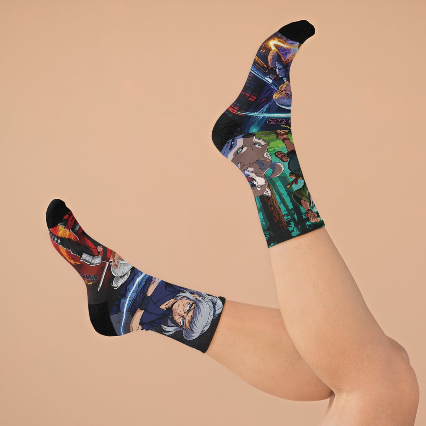 Annie Mae Anime Socks