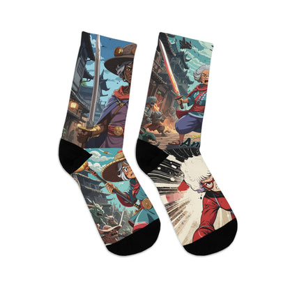 Annie Mae Anime Socks