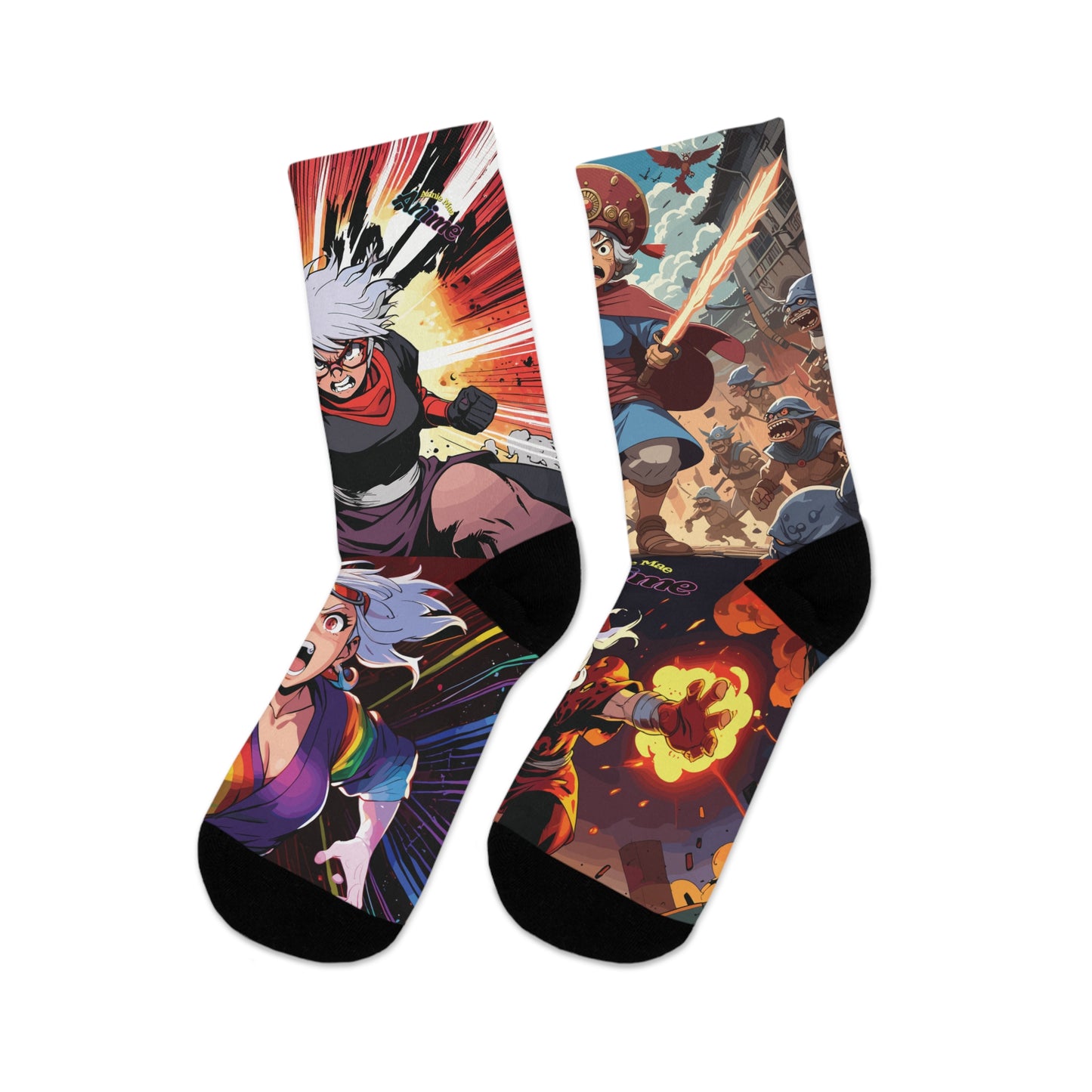 Annie Mae Anime Socks